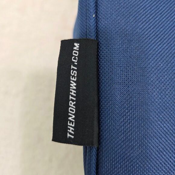 The Northwest Lunchbox New England Patriots Zippered 10" x 8" x 4" Navy Black - Picture 4 of 11